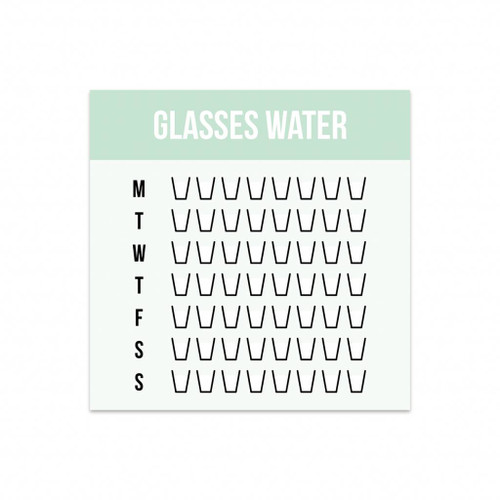 Studio Stationery - Mini water planner
